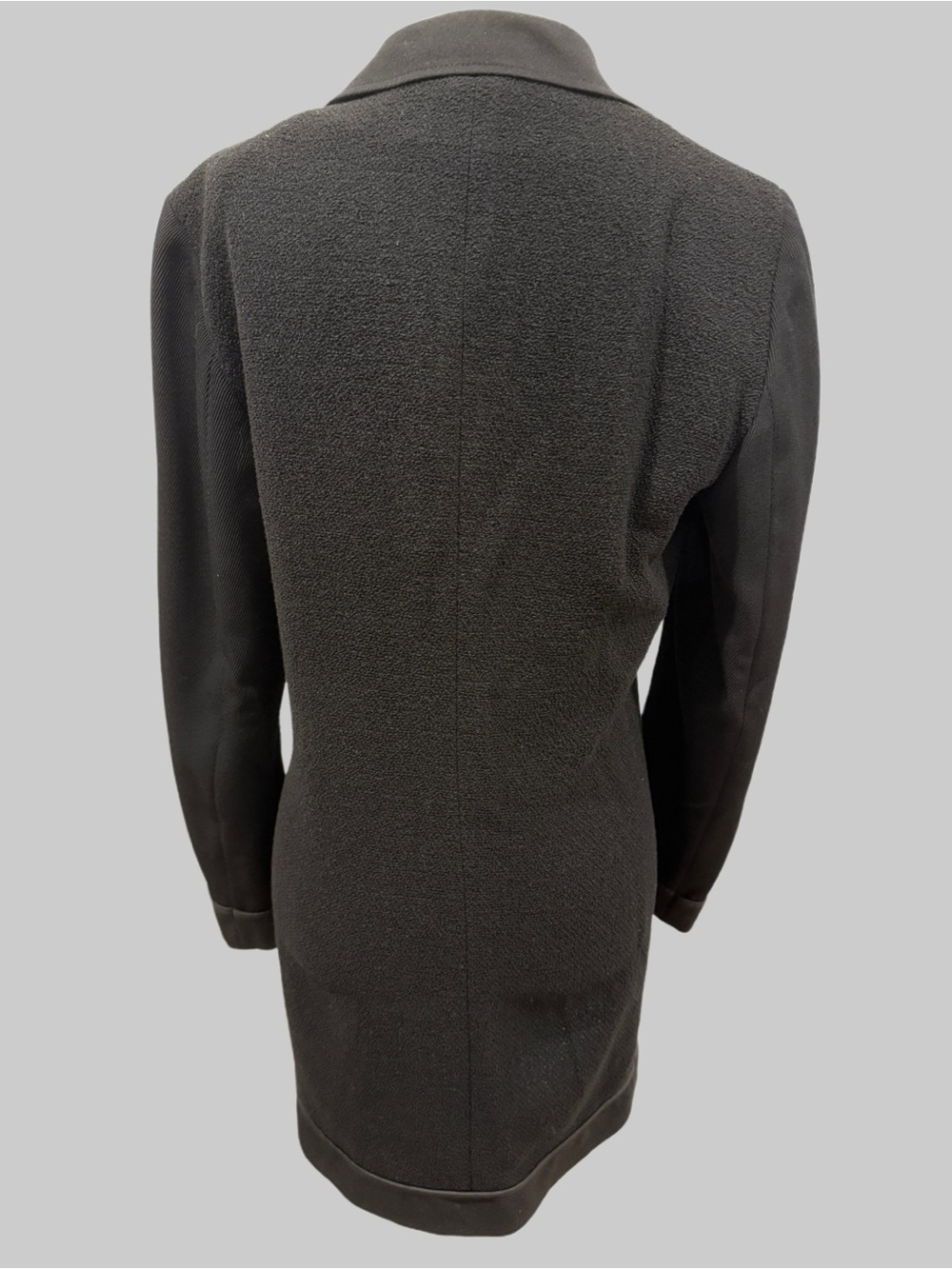 Akris Punto Black Long Tailored Blazer - Picture 4 of 8